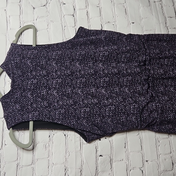 Michael Kors Sleeveless V Neck Faux Wrap Dress Medium - Picture 9 of 10